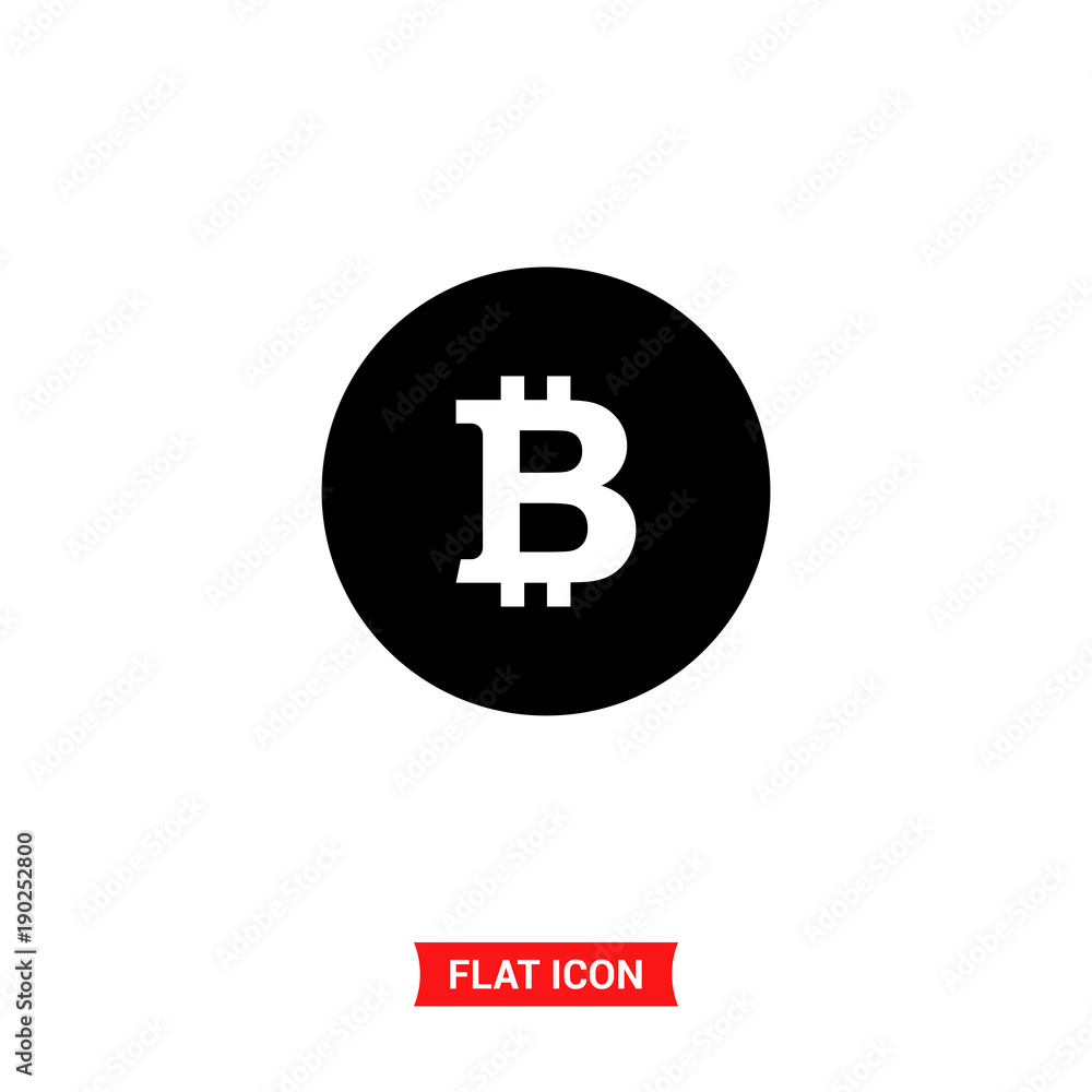 Bitcoin vector icon Bitcoin vector icon