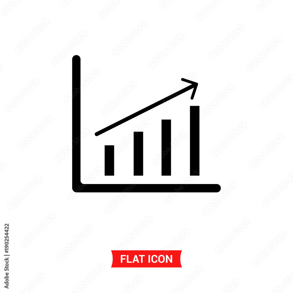Graph vector icon Graph vector icon