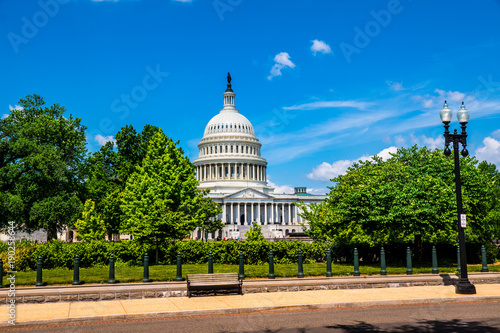 United States Capitol Building in Washington DC - Famous US Landmark and seat of the american federal government