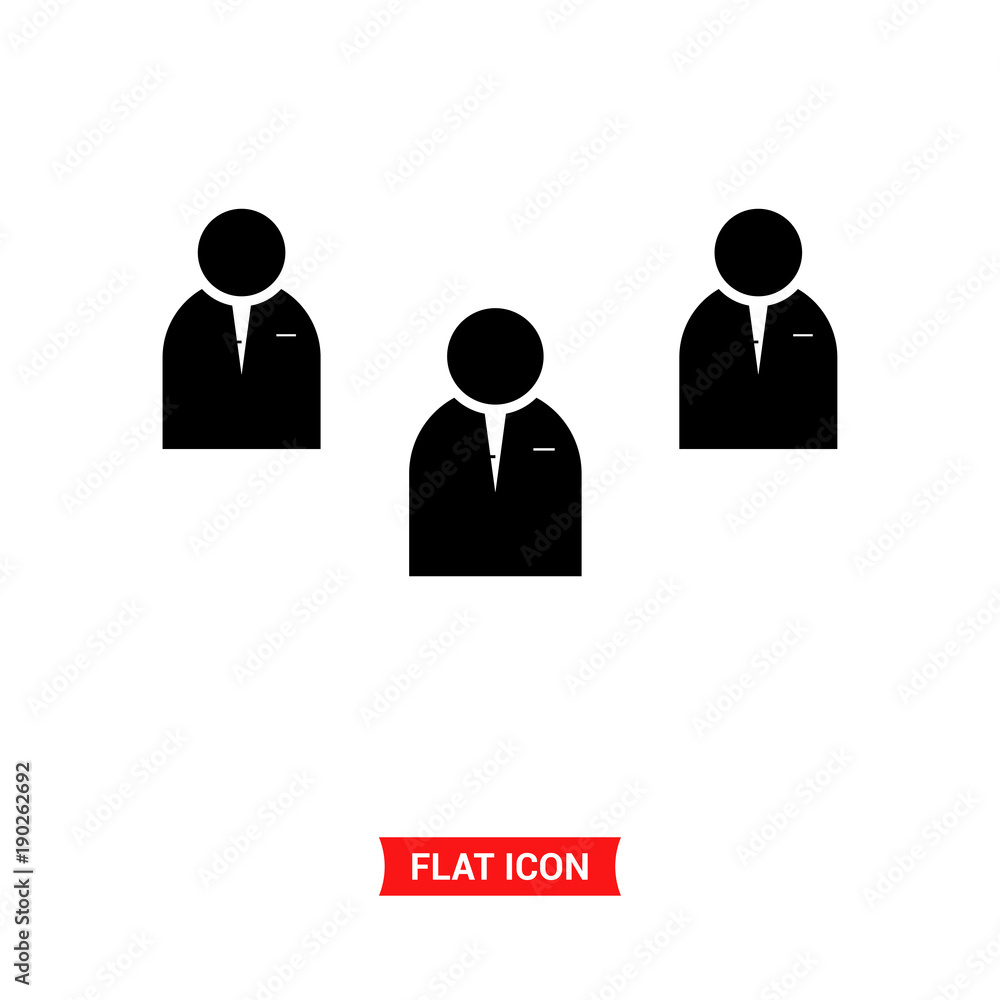 Team vector icon Team vector icon