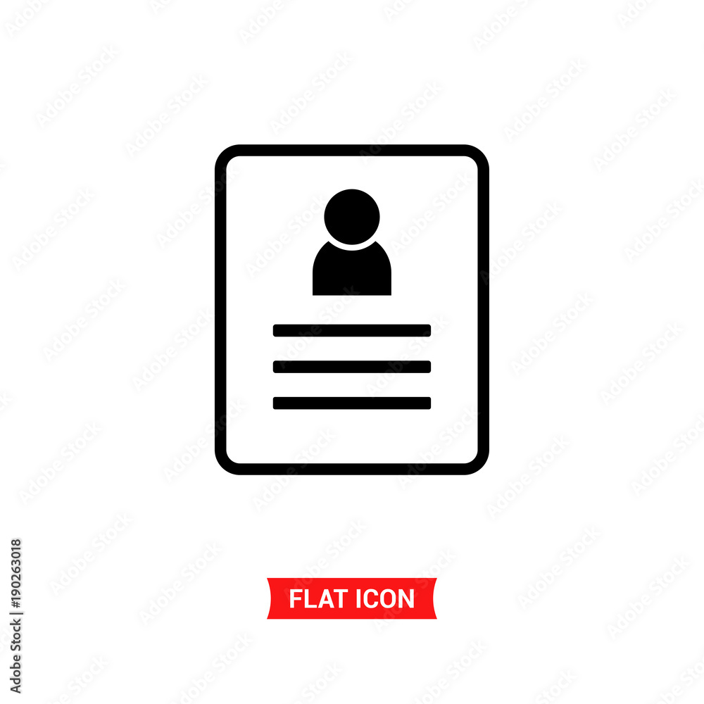 Resume vector icon Resume vector icon