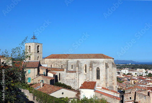 Provence - Hyères - Saint Paul Church and old town