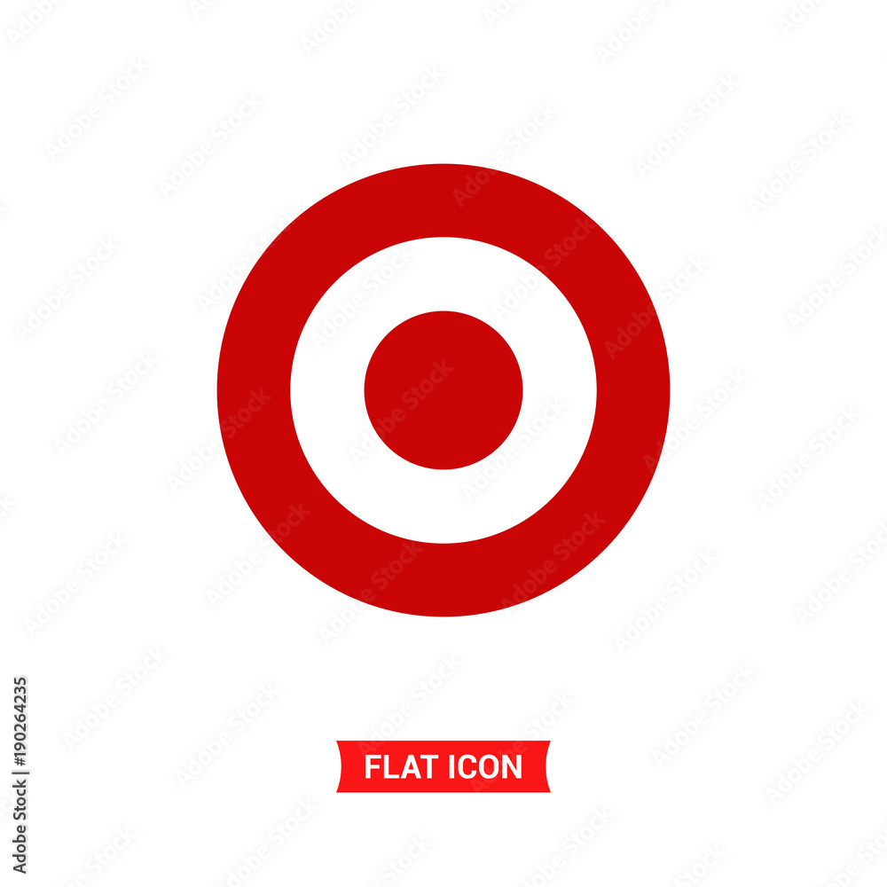 Target vector icon , goal symbol Target vector icon , goal symbol