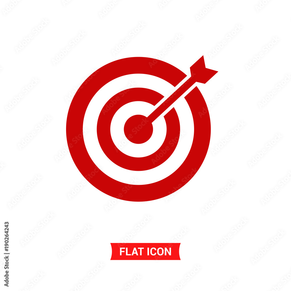 Target vector icon , goal symbol Target vector icon , goal symbol
