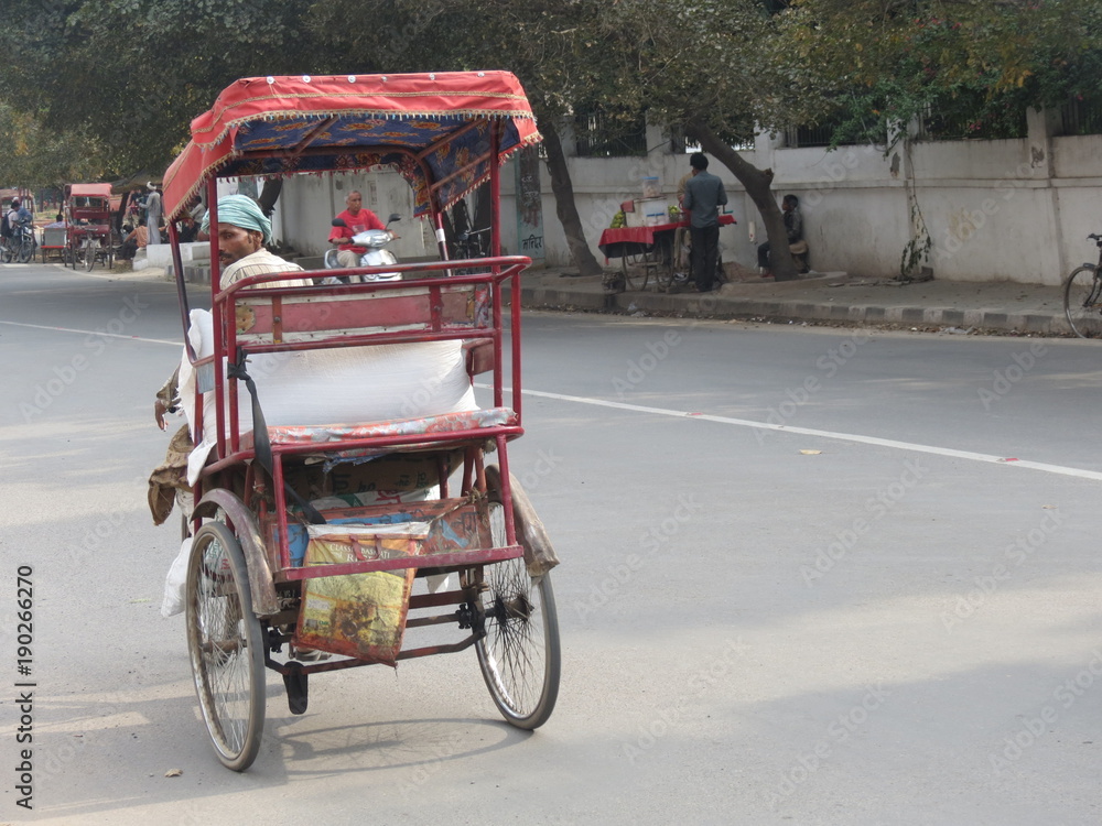 Rickshaw à moteur