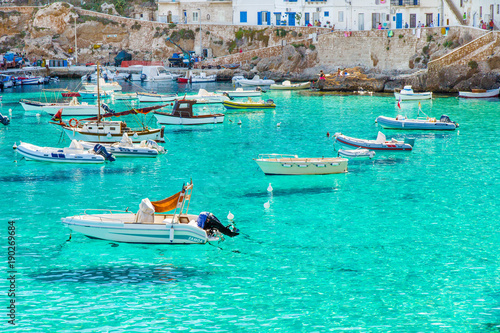 Quadro em tela Il mare di Levanzo, isole Egadi