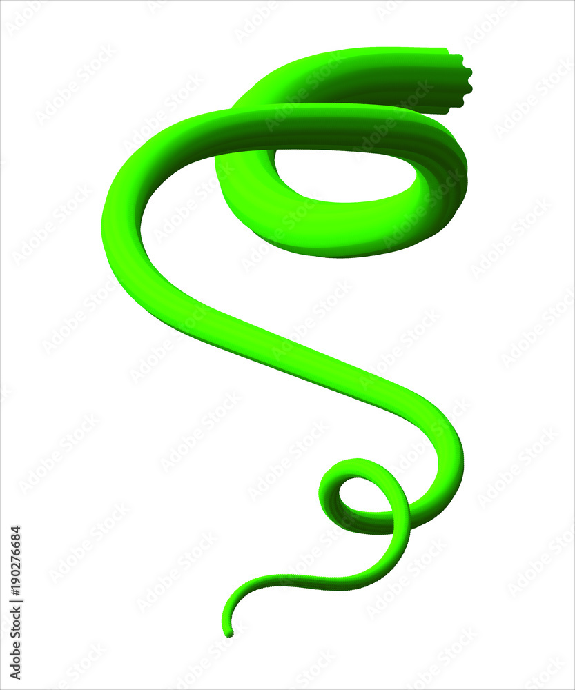 Trendy abstract colorful liquid shape, ribbed fluid element with green gradient wave. May be used as background or mockup for card and web design, banners and posters Trendy abstract colorful liquid shape, ribbed fluid element with green gradient wave. May be used as background or mockup for card and web design, banners and posters