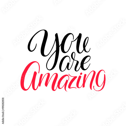You are amazing
