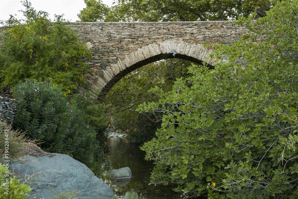 Stone bridge Greece