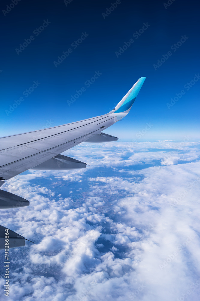 Fototapeta premium Die Welt aus einem Flugzeug