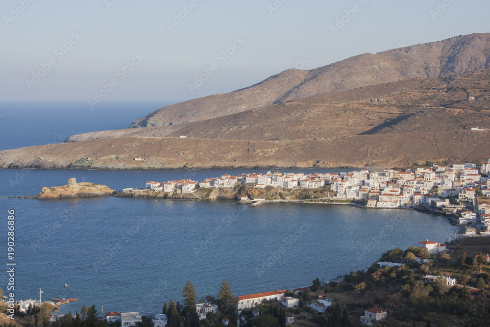Old capital and fortress of Island Andros