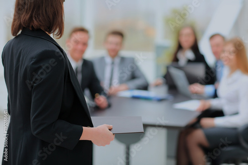 Speaker at Business Conference