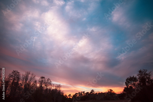 Sunrise in central Florida
