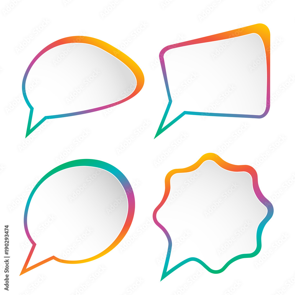 set bubble shape banner for message quote text10 set bubble shape banner for message quote text10