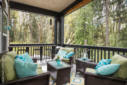 Covered patio