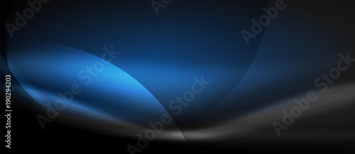 Vector glowing wave neon flowing curve background