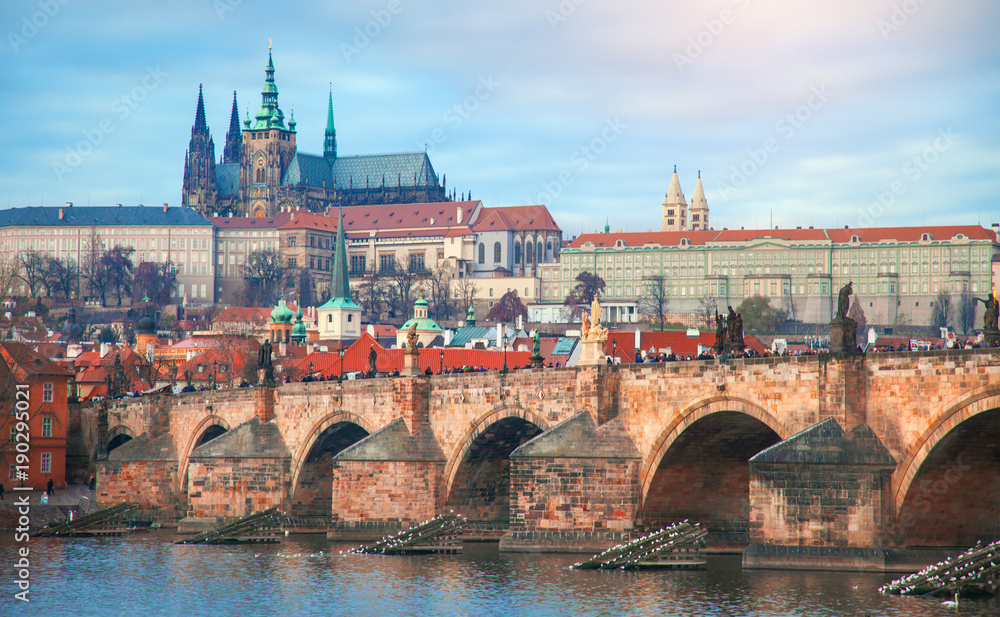 Fototapeta premium Charles bridge in Prague