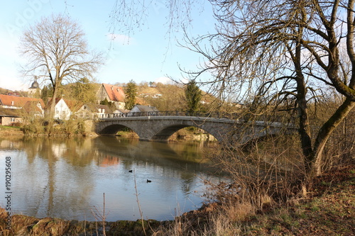 Die Jagsttalbrücke bei Dörzbach photo