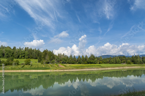 Lake in Trentino, Italy