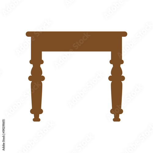Table icon on white background.
