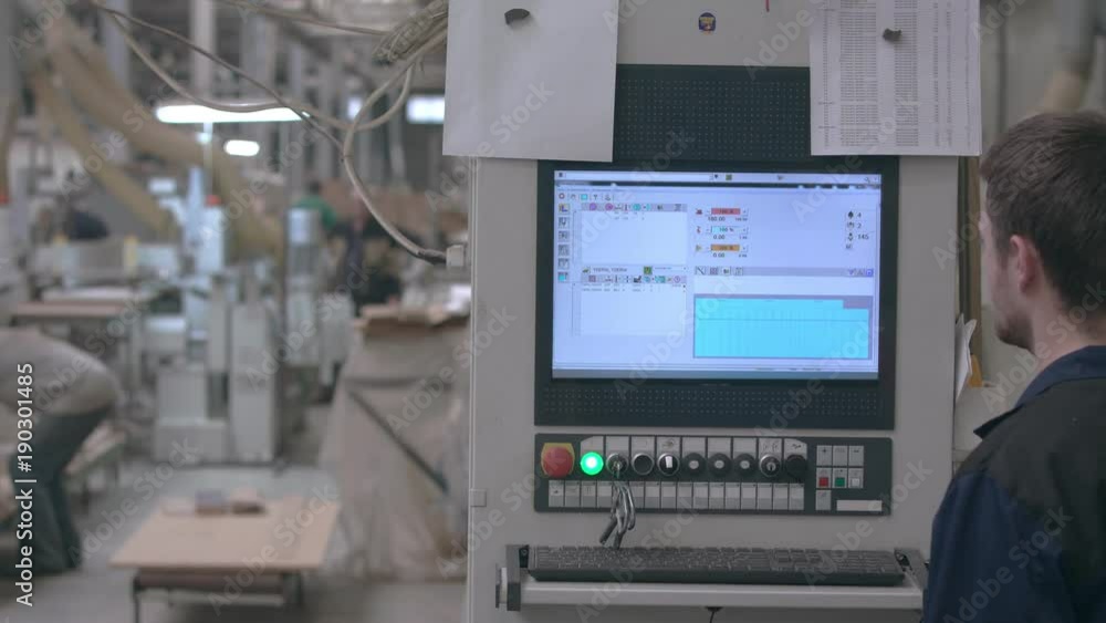 Large factory for the production of furniture Large factory for the production of furniture
