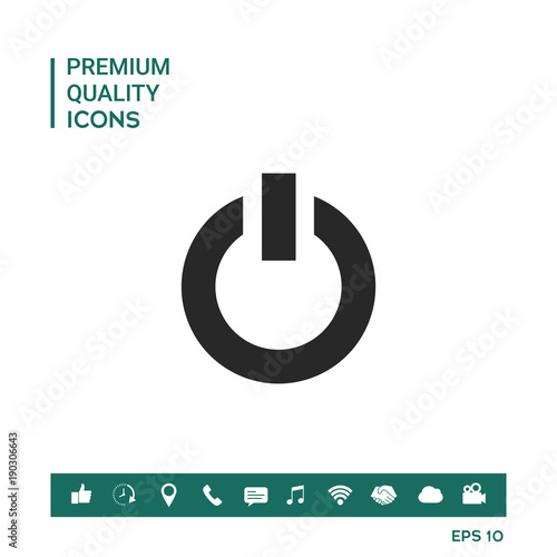 Power button icon
