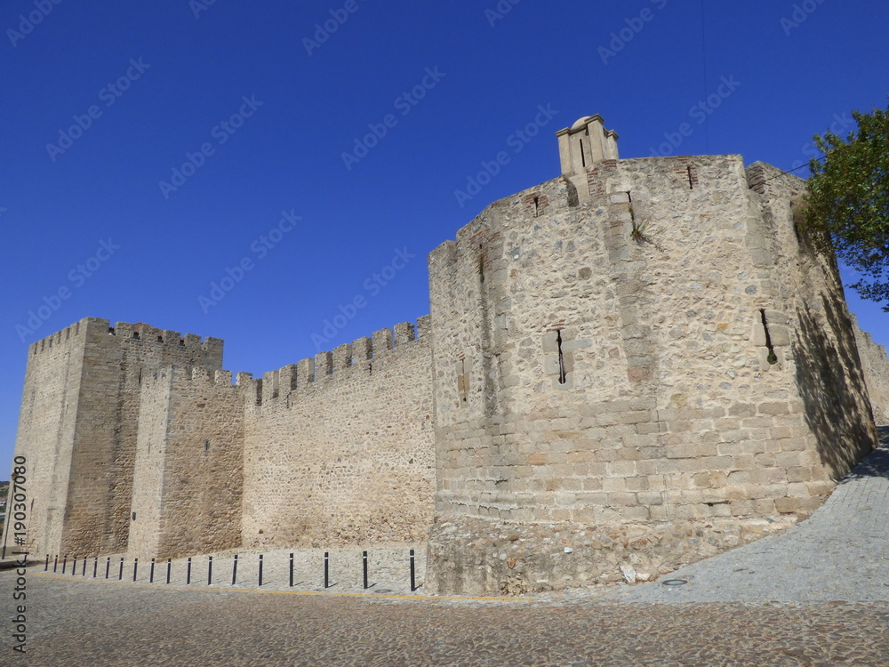 Elvas (Portugal) ciudad historica en el distrito de Portalegre en la región del Alentejo a pocos kilometros de Badajoz (España)