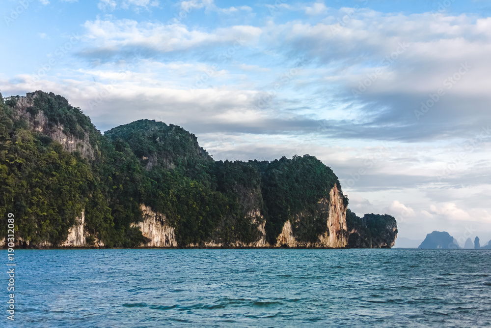 Islands of Phang Nga Bay in Thailand