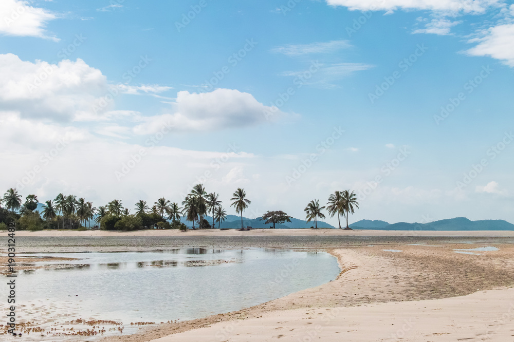 Tropical Beach in Phang Nga Bay, Thailand