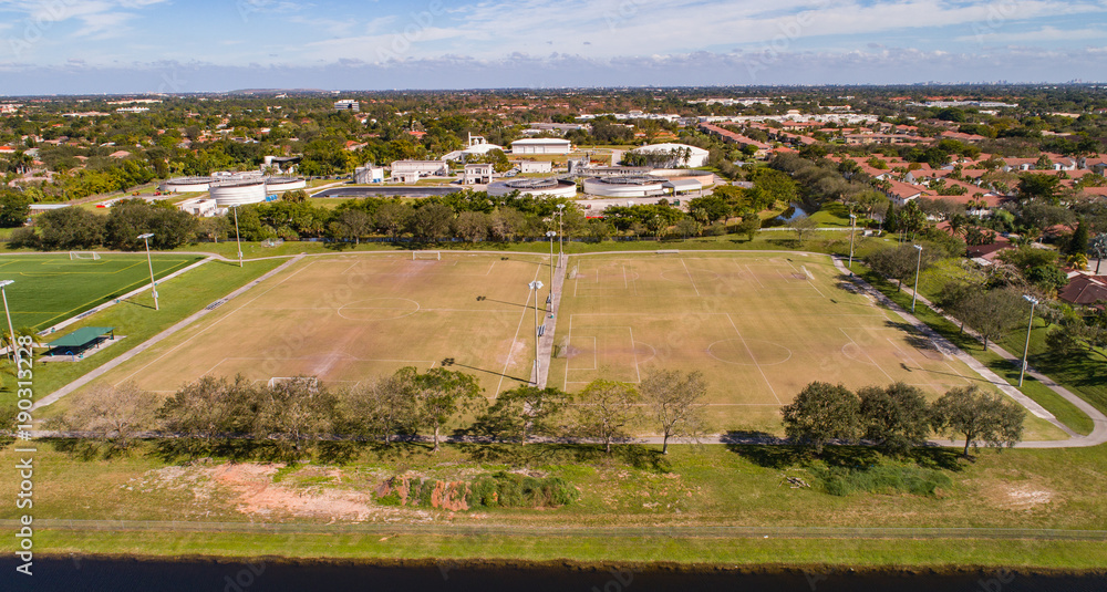 Urban Aerial Photography South Florida.