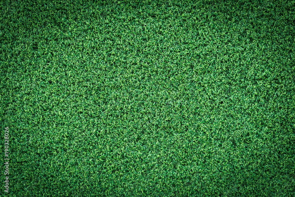 Fototapeta premium Grass texture or grass background. green grass for golf course, soccer field or sports background concept design. Artificial green grass.
