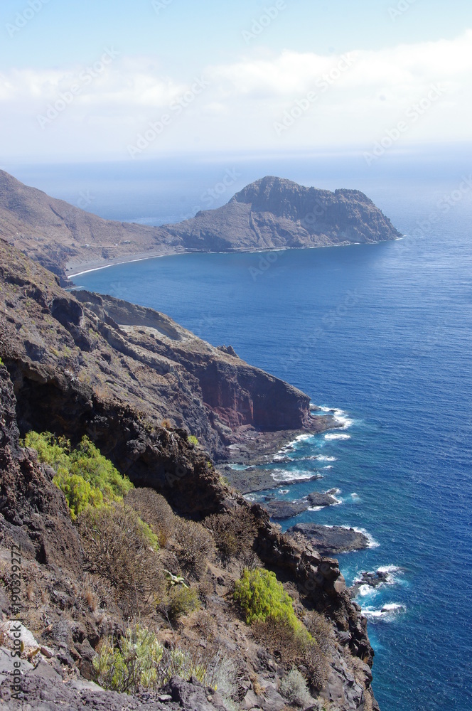 View of Cape Punta de Antequera in Tenerife