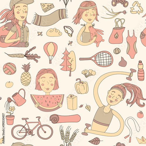 Healthy lifestyle pattern