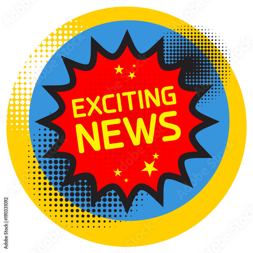 Exciting News Poster or Banner