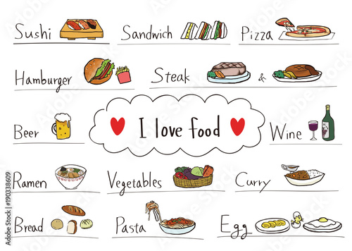 I love food