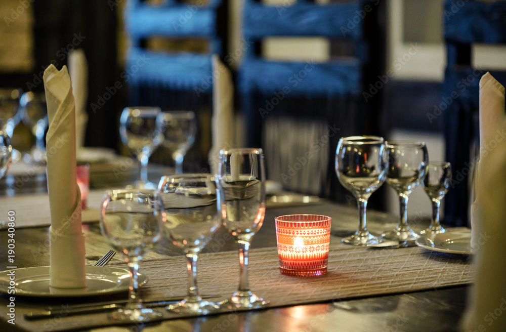 Obraz premium table set for meal