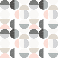 Crédence de cuisine Styles patrons Arcs géométriques rétro scandinaves abstraits  © dinadankersdesign