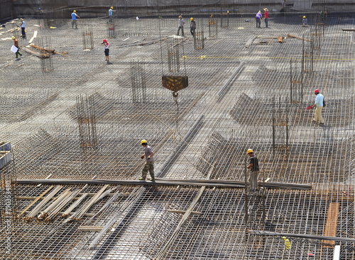 The construction site photo