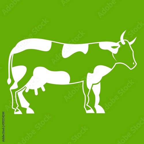Cow icon green
