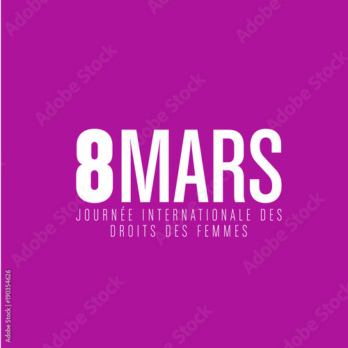 8 mars, journée des femmes