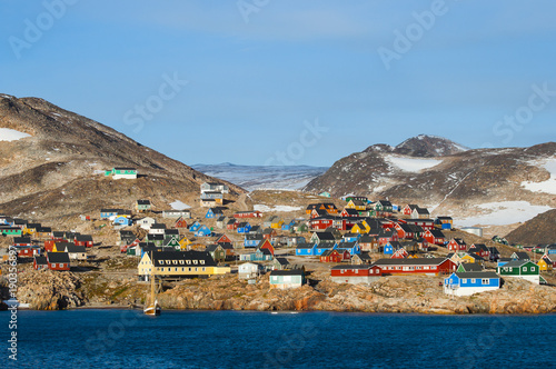 Ittoqqortoormiit Village - Greenland photo