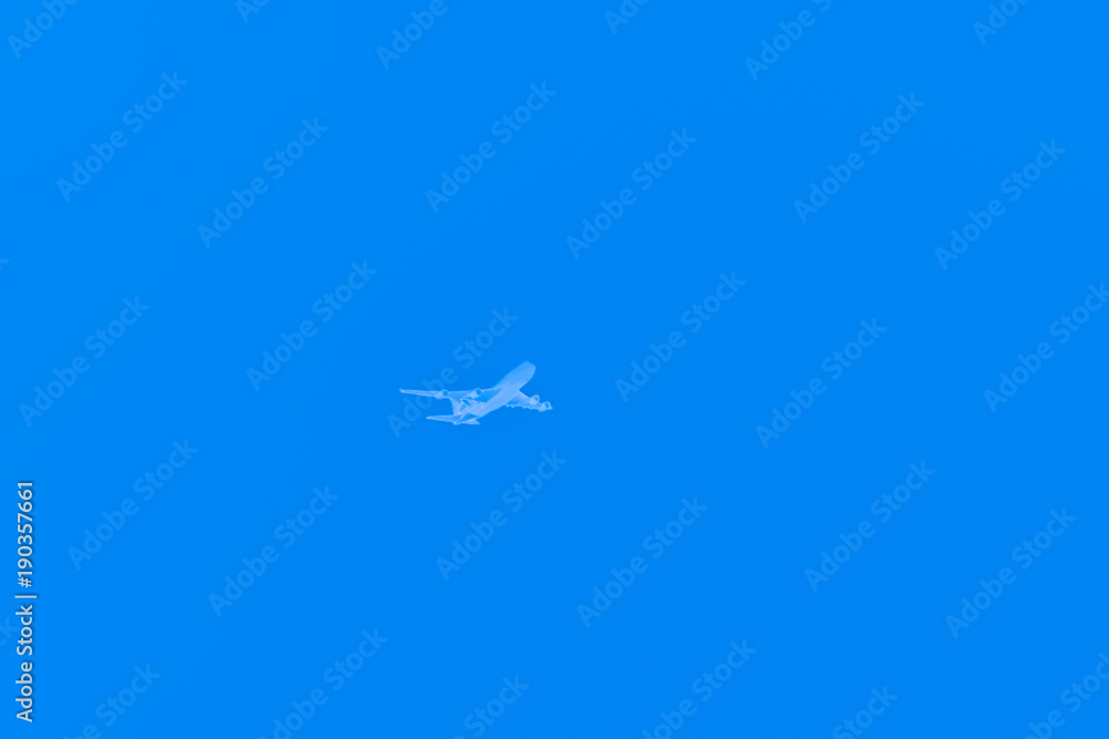 Hazy plane Hazy plane