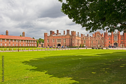 Main Entrance to Hampton court Palace photo