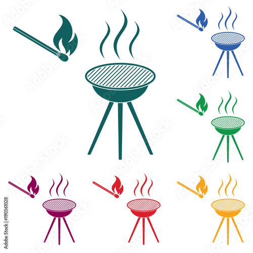 The barbecue icon