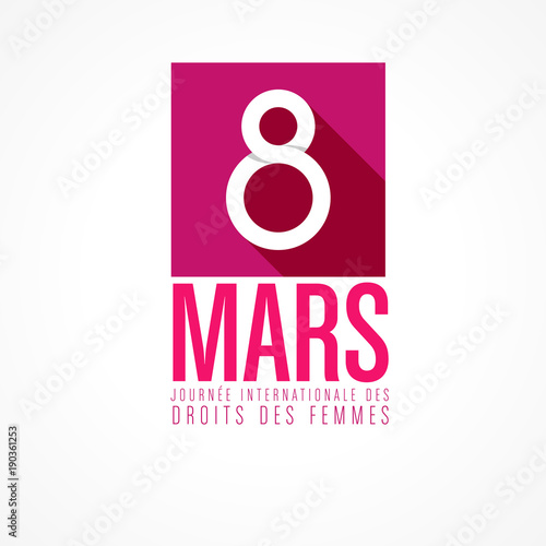 8 mars, fête des femmes
