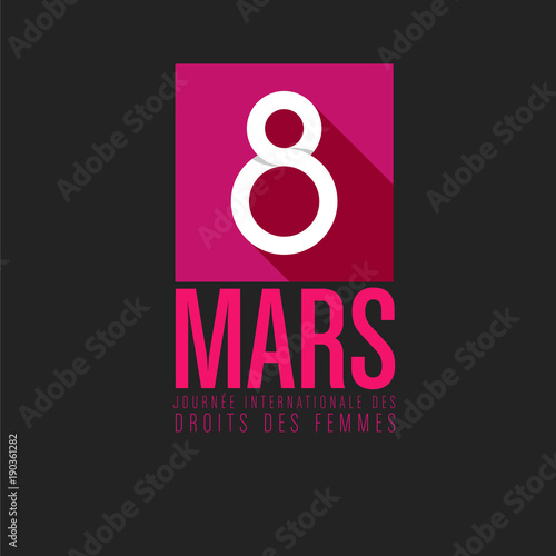 8 mars, fête des femmes