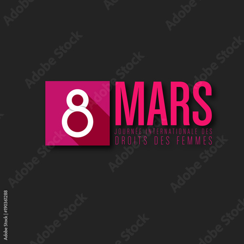 8 mars, fête des femmes