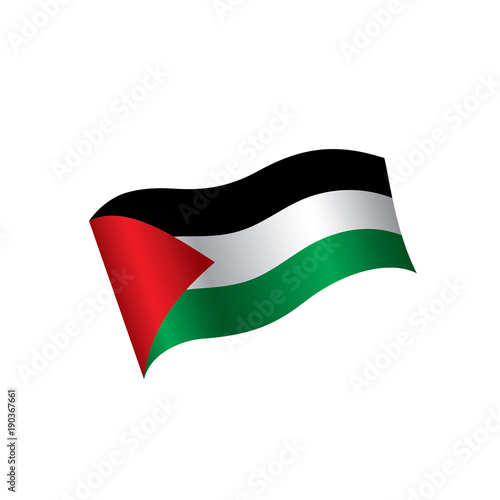 Free Download Palestine flag, vector illustration - GFXLoad