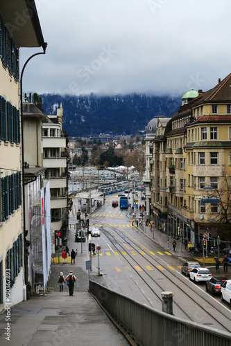 Streets Of Zurich, Switzerland