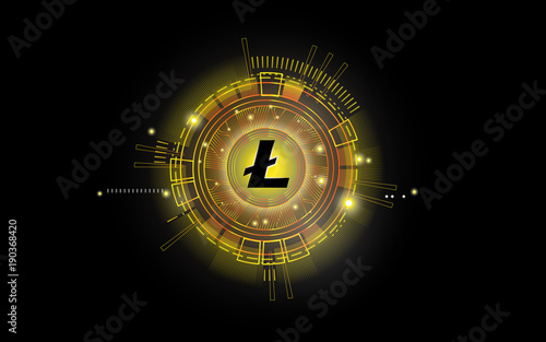 Litecoin Netzwerk Schaltfläche